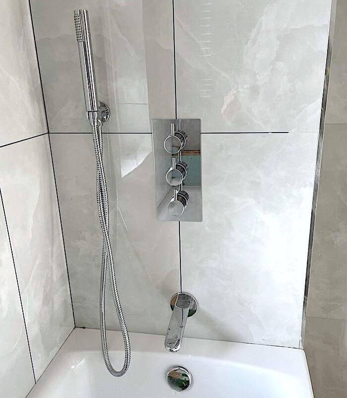 Shower installation (before)