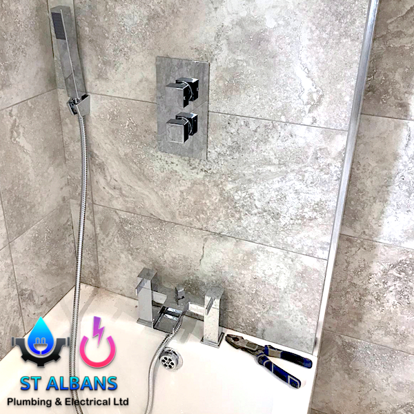 Shower installation in St Albans 