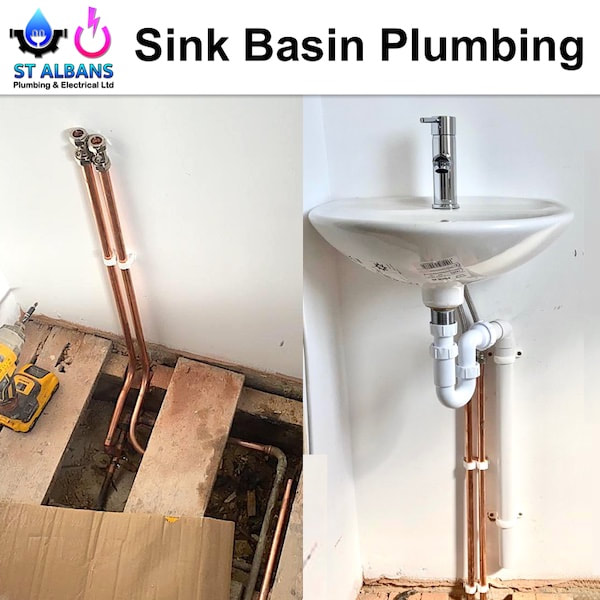 Sink Basin Before & After 